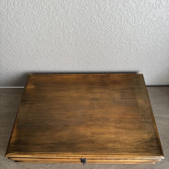 Vintage Prestige Plate Tarnish Proof Silverware Flatware Storage Chest Box - Picture 2 of 5